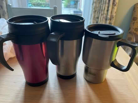 Photo of free Three travel mugs (Kingston st Mary) #2