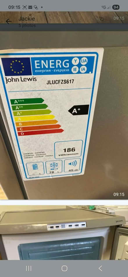 Photo of free Freezer (Acton W3) #3