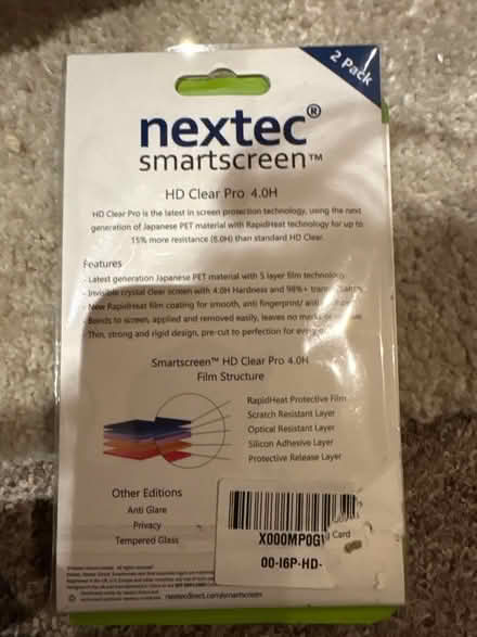 Photo of free Screen protector for iPhone 6 plus (Beverstone GL8) #2