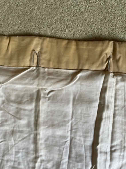 Photo of free Pair of lined Fabric curtains (Latimer HP5) #3