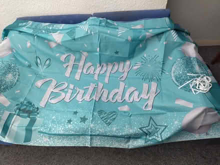Photo of free Big happy birthday banner (BA2) #1
