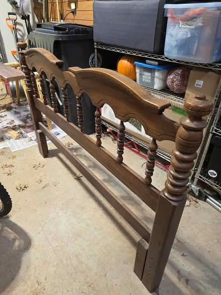 Photo of free Queen size wooden headboard (Manassas city) #2