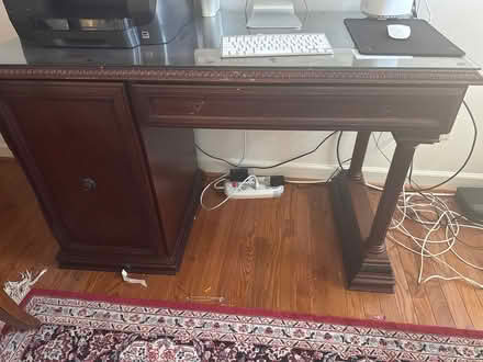 Photo of free Cherry wood desks (Brookeville MD) #3
