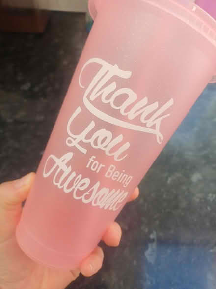 Photo of free Pink cup with straw (Tooting SW17) #3