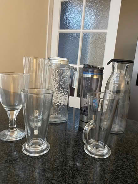Photo of free Glasses and jugs (West Ewell Epsom KT19) #2