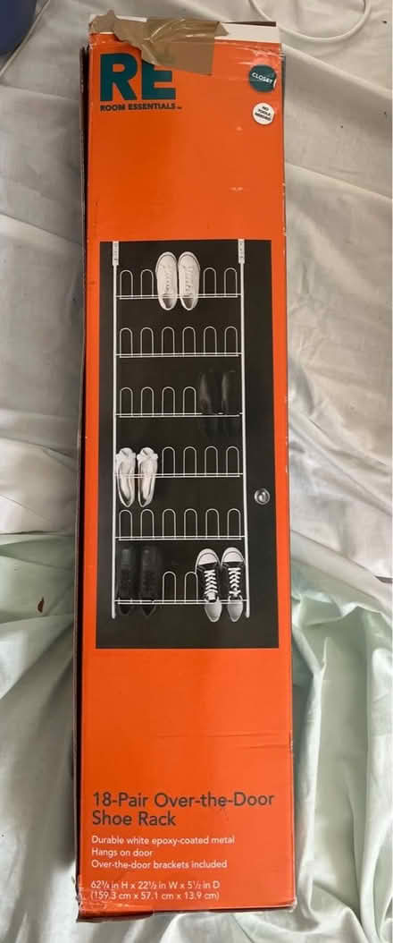 Photo of free Over the door metal shoe rack (Ridley Park) #1