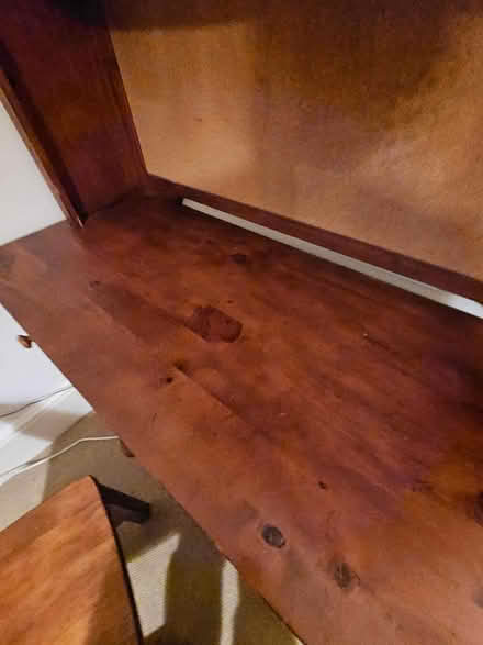 Photo of free Desk and Hutch with Shelves (Earlswood RH1) #3