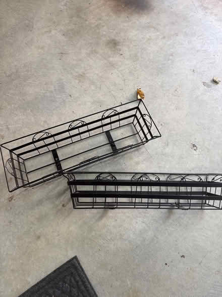 Photo of free Two flower boxes for railing (Del Ray near GW Middle School) #1