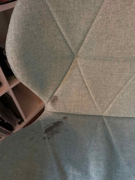 Photo of free Mint green desk chair with wheels (Pollok G53) #2