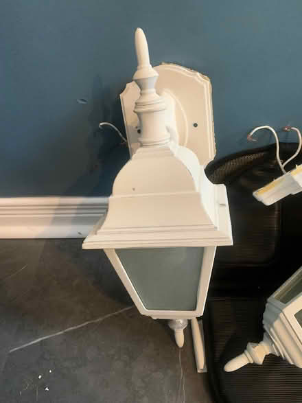 Photo of free 3 white exterior lights with bulbs (Orleans - Chapel Hill South) #2