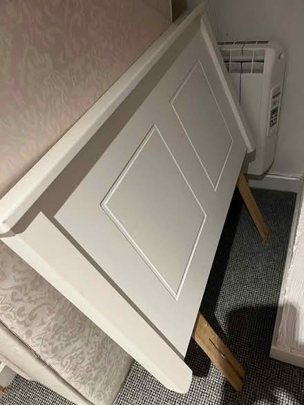 Photo of free White Headboard and single bed (Dunmore East) #1
