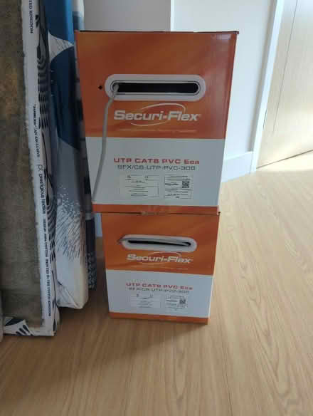 Photo of free CAT6 cable 200+m (Pennington SO41) #1