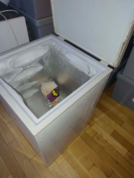 Photo of free Iceline chest freezer, lift up top (Matlock DE4) #1