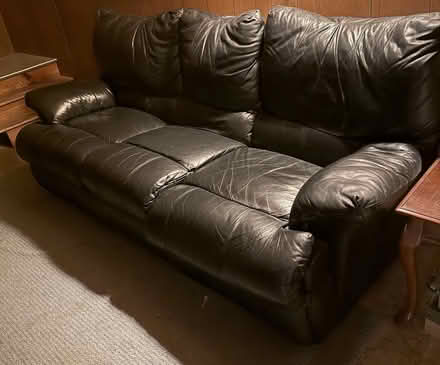 Photo of free Reclining couch (Woburn - four corners) #2