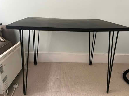 Photo of free Black Desk/Table (Winchmore Hill N21) #2