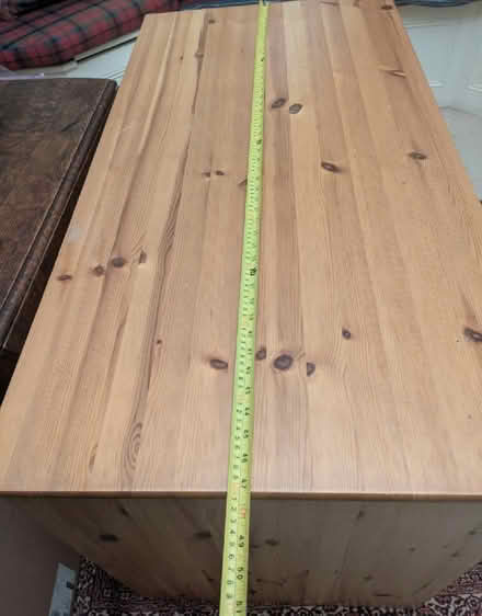 Photo of free Pine desk (Teddington TW11) #2