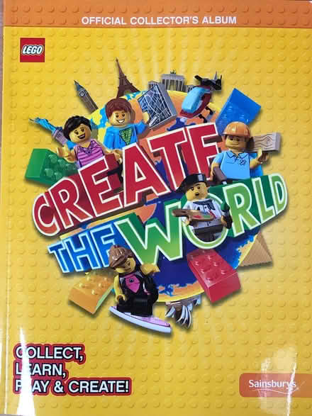 Photo of free Lego Create the World album part filled (Freehold LA1) #1