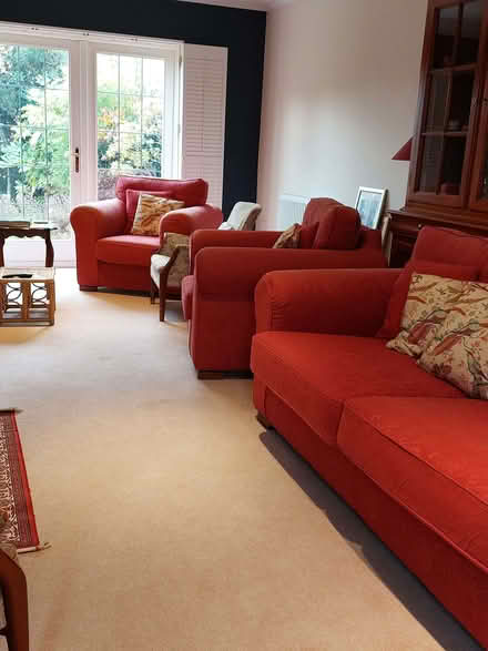 Photo of free Sofa and 3 armchairs (Hampsthwaite HG3) #1