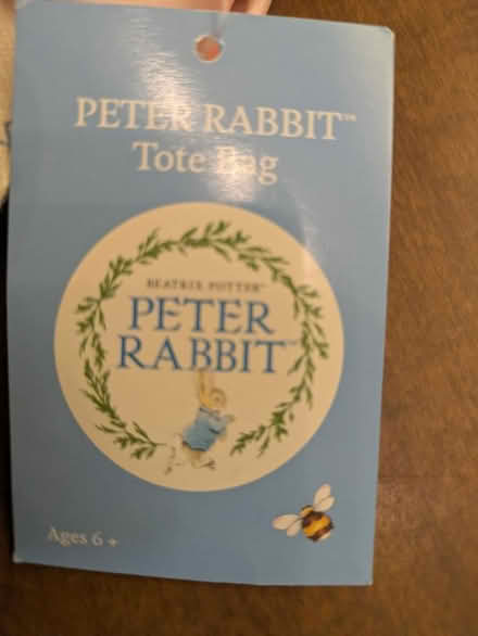 Photo of free Peter Rabbit Tote (East Somerville) #3