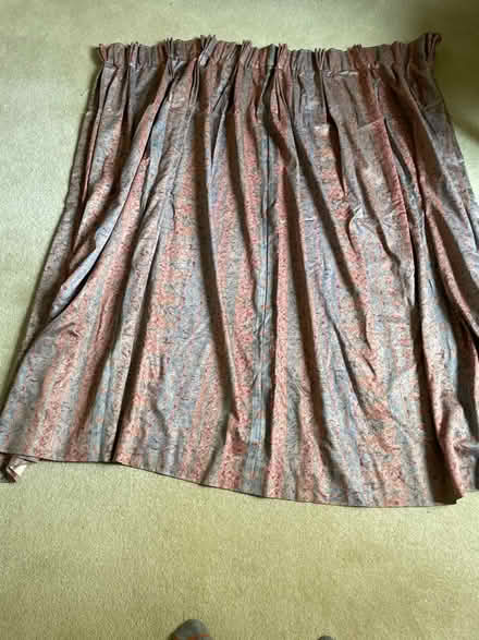 Photo of free Pair of lined curtains (Latimer HP5) #1