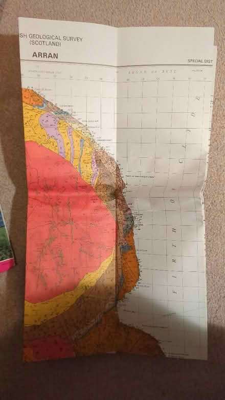 Photo of free Geological and Ordnance survey maps of Arran (Bernards Heath AL1) #2
