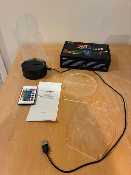 Photo of free 3D illusion lamp - Star Wars (North Road) #2