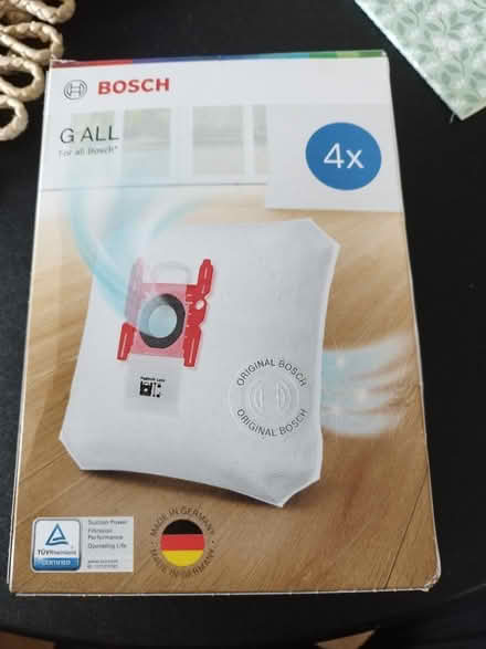 Photo of free Bosh vacuum cleaner bags 4x (Aberdeen , Kincorth) #1