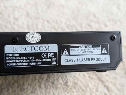 Photo of free DVD player (Hook RG27) #3