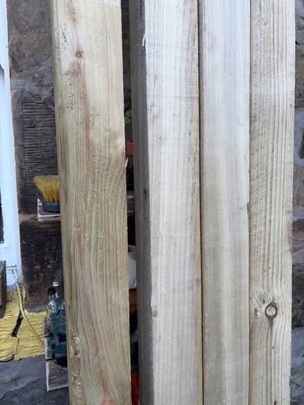 Photo of free 4 Rough Sawn & Treated Fence Posts (Edinburgh, Broughton, EH3) #2