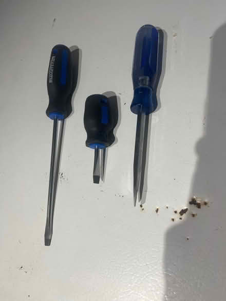 Photo of free Flat head screwdrivers (Whitby - Kendalwood/Dundas-ish) #1