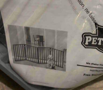 Photo of free Dog playpen and gate (Silver Spring near Georgia Ave) #2