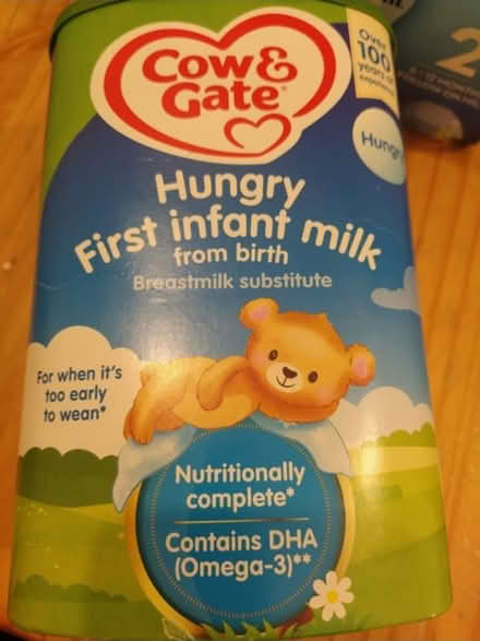 Photo of free Cow & Gate sealed hungry baby milk (Lichfield WS14) #1