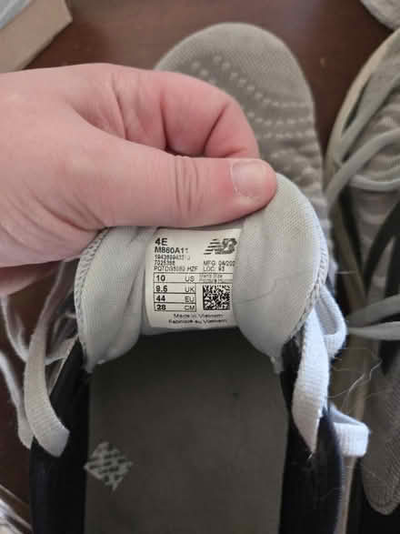 Photo of free New Balance Sneakers, Grey (Winchester) #2