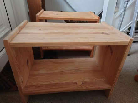 Photo of free Two small wooden shelves (Penrith CA11) #1