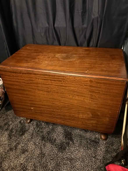 Photo of free X5 wooden dining chairs + table ((KA25)) #1