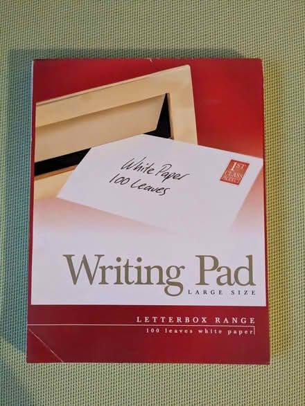 Photo of free Writing Paper Pad (Beulah Hill SE19) #1