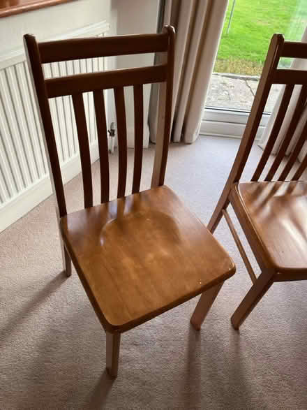 Photo of free Dining chairs x4 (Stoneleigh / Ewell KT19) #2