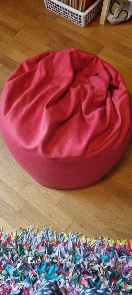 Photo of free Red bean bag (Spon End CV5) #1