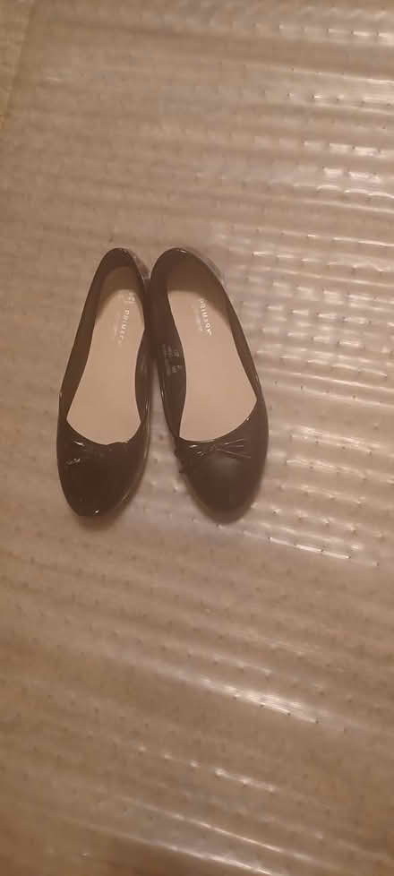 Photo of free Shiny Black Flats, size 8 (Northern va) #1