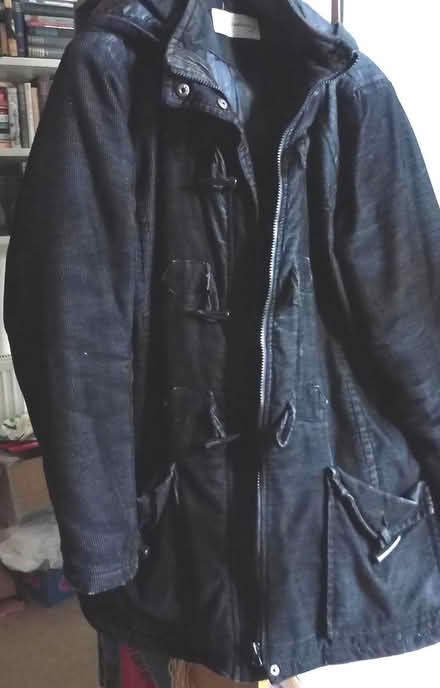 Photo of free winter coat black corduroy (Glasgow G43) #2