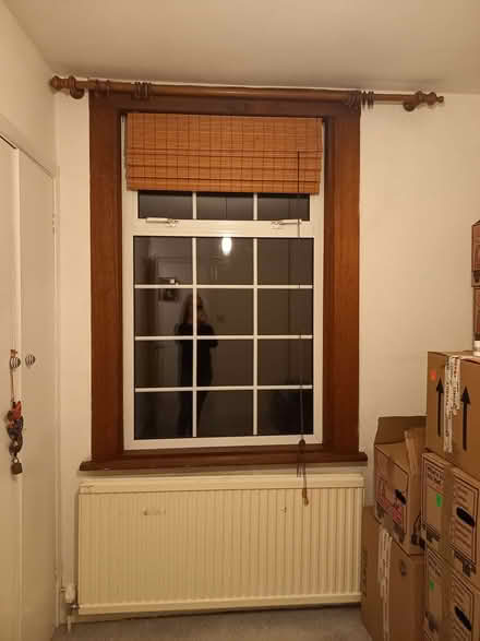 Photo of free Wooden blind + fixings (New Malden KT3) #2