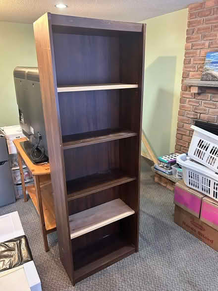Photo of free Two tall wooden shelves (Near Whitby Mall) #2