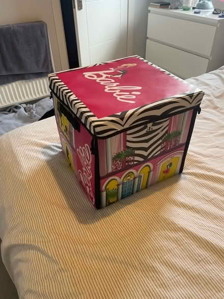 Photo of free Barbie toy storage box (North Gyle EH12) #2