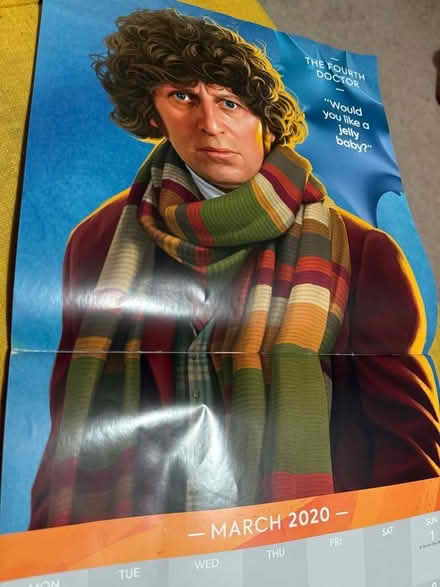 Photo of free 2020 Doctor WHO calendar (Marshalswick AL4) #3