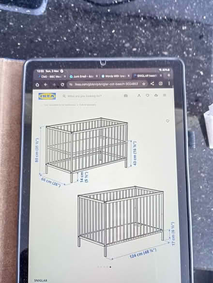 Photo of free Cot (Moulsham Lodge CM2) #2