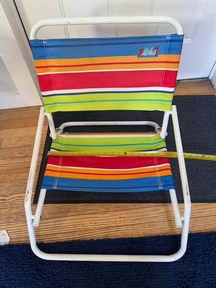 Photo of free Beach chair (Groton, near Lawrence Academy) #1