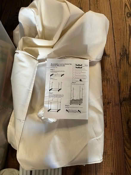 Photo of free Canvas closet parts (Ardmore 19003) #4