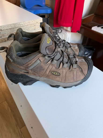 Photo of free UK Size 7 Wide Hiking Boots (Darby Green GU46) #1