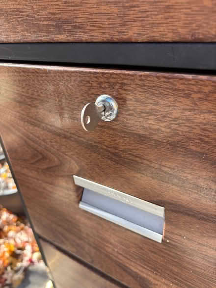 Photo of free 4 drawer locking file cabinet (Quaker valley area) #2