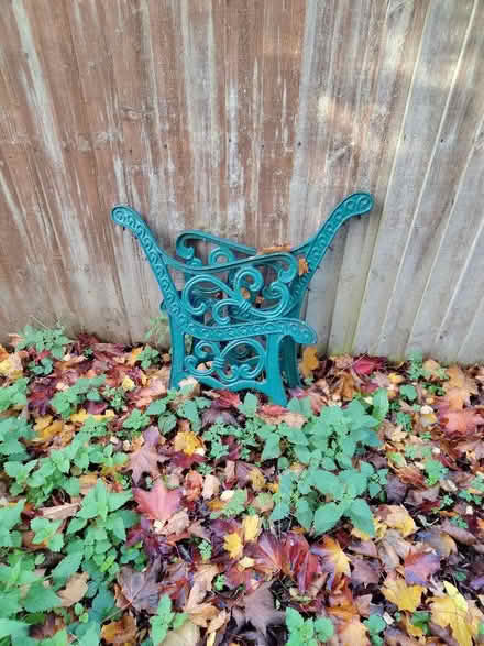 Photo of free Cast iron bench arms (Stourport on Severn DY13) #1